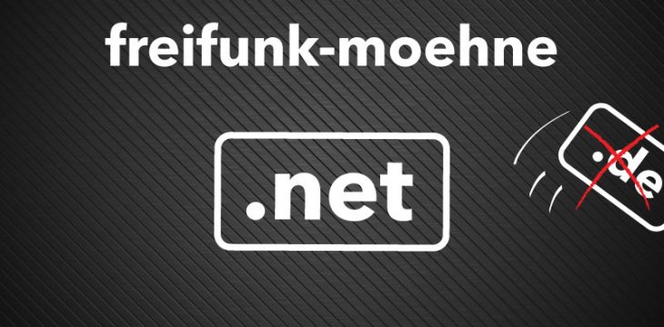 .de wird zu .net